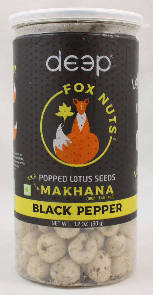 Deep Black Pepper Makhana Snack - Bazaar Bros