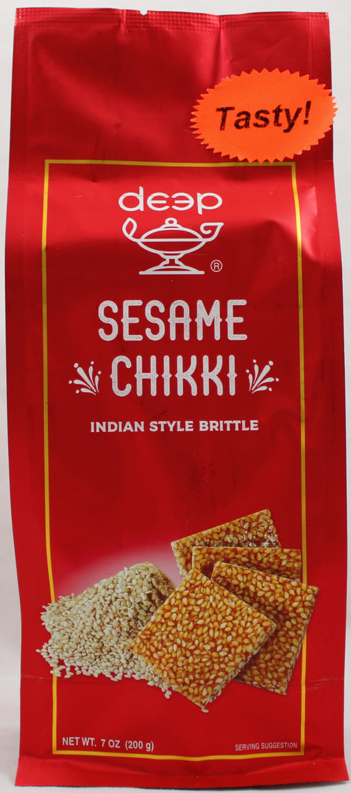 Deep Sesame Chikki 7oz - Bazaar Bros