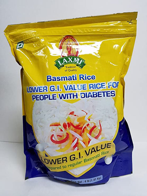 Laxmi - Low GI Basmati Rice 4 lbs - Bazaar Bros
