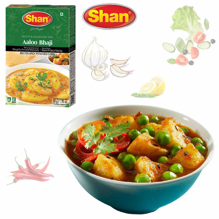 Shan - Aloo Bhaji Curry Mix - Bazaar Bros
