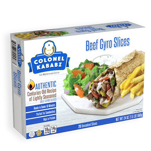 Colonel Kababz - Beef Gyros - Bazaar Bros