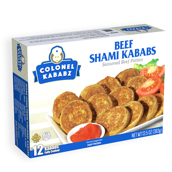 Colonel Kababz - Beef Shami Kabab - Bazaar Bros