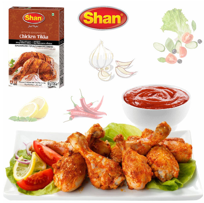 Shan - Chicken Tikka BBQ Mix - Bazaar Bros