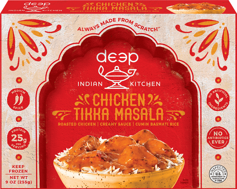 Deep Chicken Tikka Masala 10 oz - Bazaar Bros
