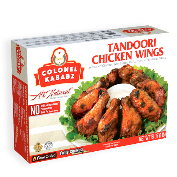 Colonel Kababz Tandoori Chicken Wings - Bazaar Bros