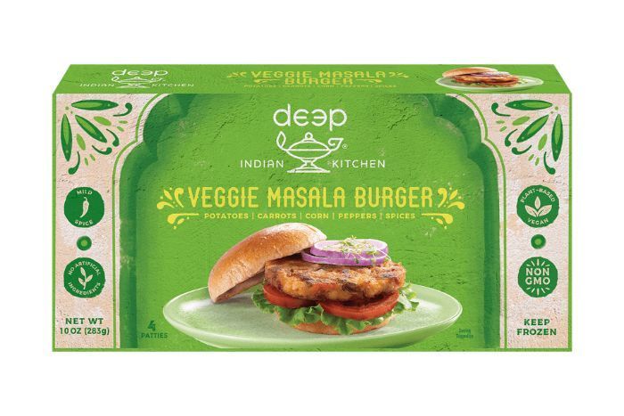 Deep Veggie Masala Burger 10 oz - Bazaar Bros