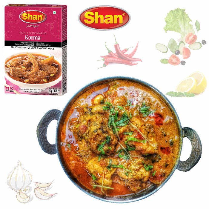 Shan - Korma Curry Mix - Bazaar Bros