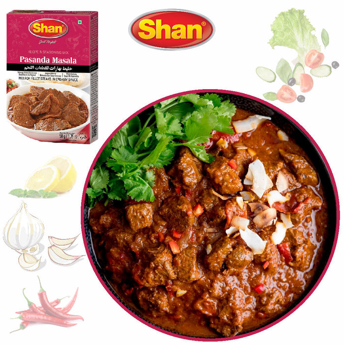Shan Pasanda Curry Mix - Bazaar Bros