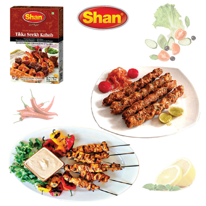 Shan - Tikka Seekh Kabab BBQ Mix - Bazaar Bros