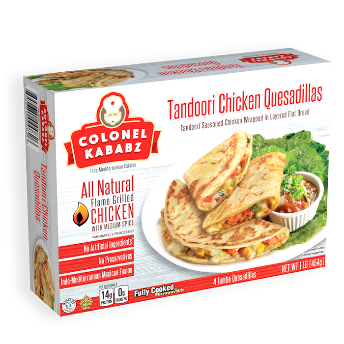Colonel Kababz - Tandoori Chicken Quesadilla - Bazaar Bros