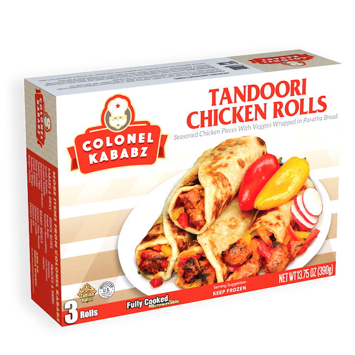 Colonel Kababz Chicken Tandoori Roll - Bazaar Bros
