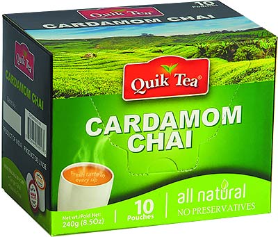 Quik Tea Cardamom Chai 8.5 oz - Bazaar Bros