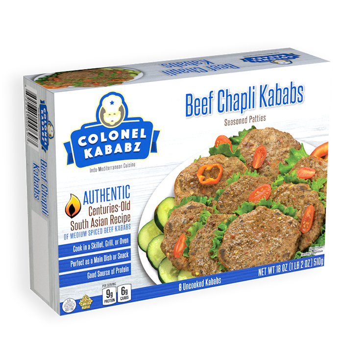 Colonel Kababz - Beef Chapli Kabab - Bazaar Bros