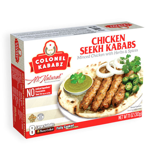 Colonel Kababz Chicken Seekh Kabab - Bazaar Bros