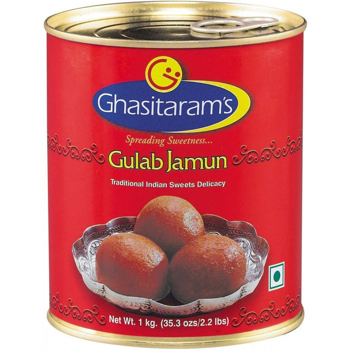 Ghasitaram's Gulab Jamun 2.2 lb - Bazaar Bros