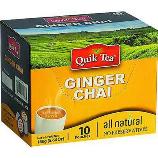 Quik Tea Ginger Chai 8.5 oz - Bazaar Bros